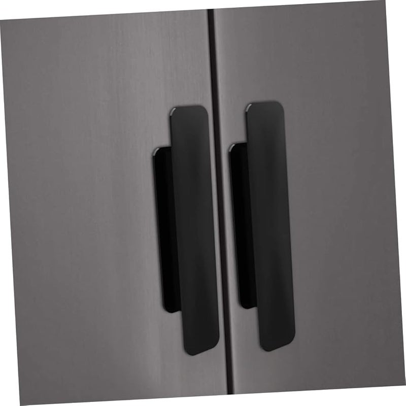 Veemoon 20 Pack Matte Black Self Adhesive Cabinet Handles No Drill Pulls Easy Installation - Image 5